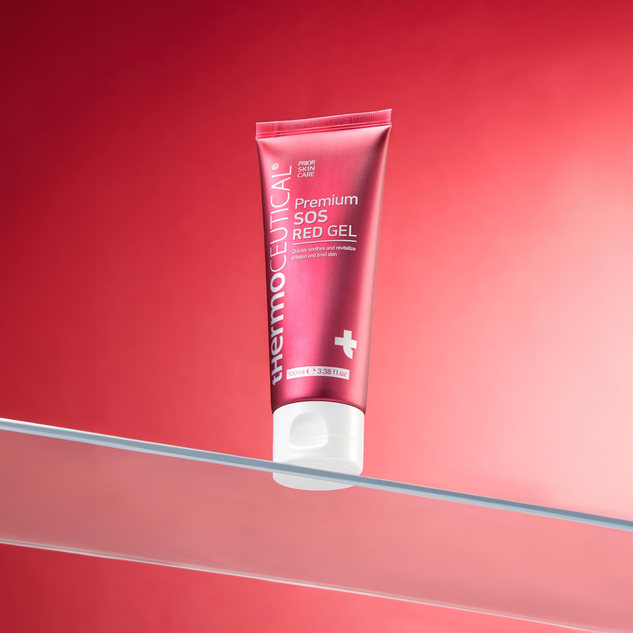 Premium SOS RED GEL – Sofort-Beruhigungsgel nach UV-Exposition von tHermoCEUTICAL®
