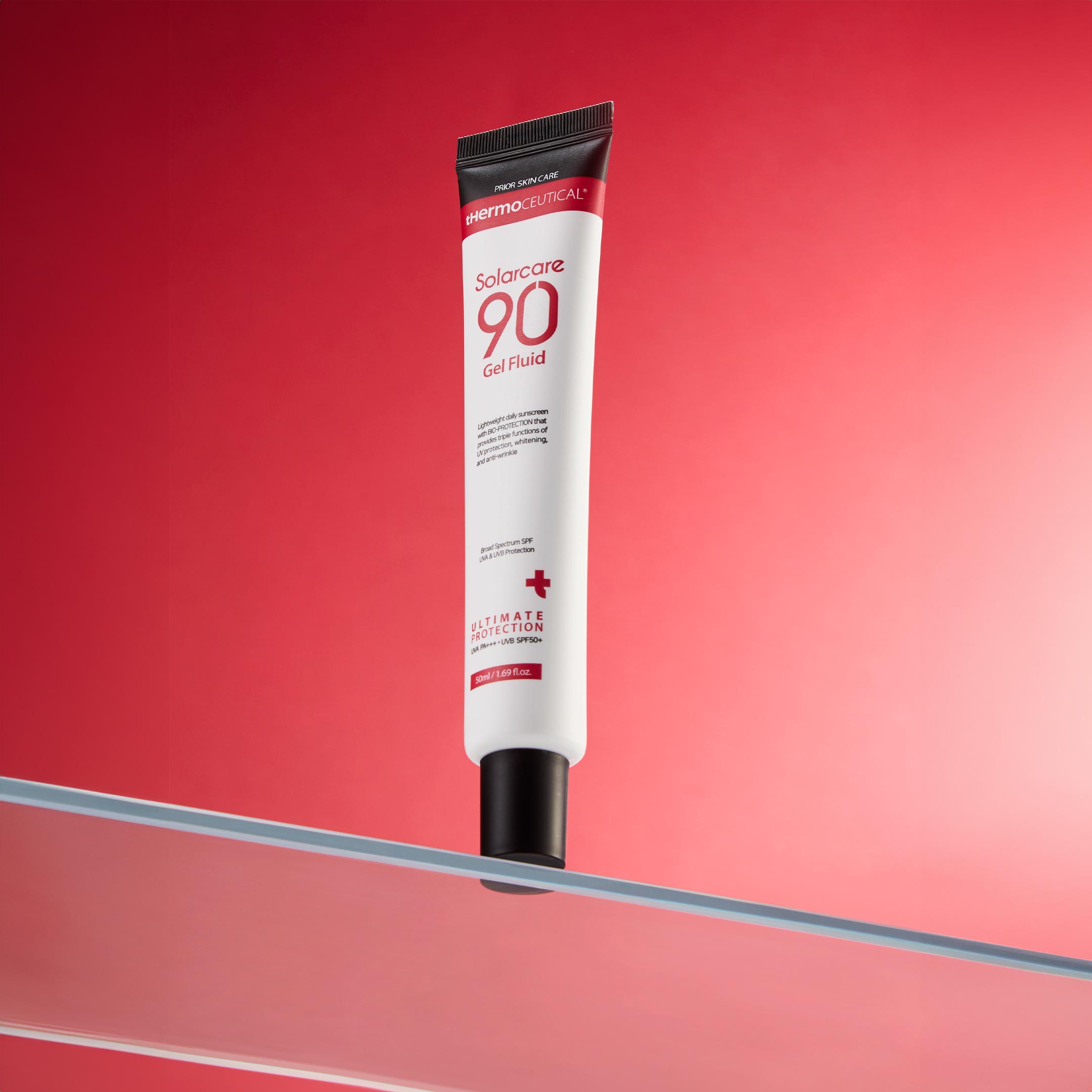 SolarCare 90 Gel Fluid – Premium-Sonnenschutz LSF 90 von tHermoCEUTICAL®